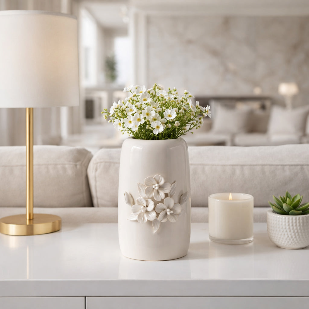 Knoxfield Ivory/Tan Vase