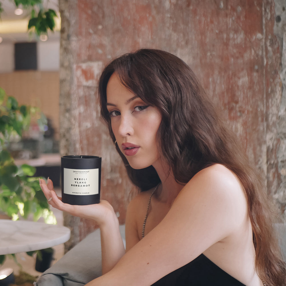 8oz Neroli | Ylang | Bergamot Candle with Lid and Box (Inspired by Chanel Chanel #5®) - Ornate Home