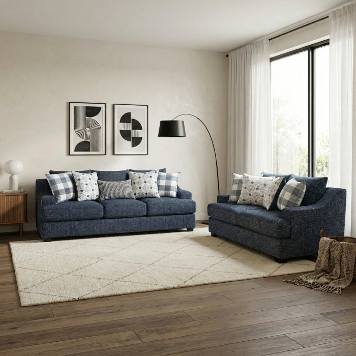 Maritime Blue Sofa