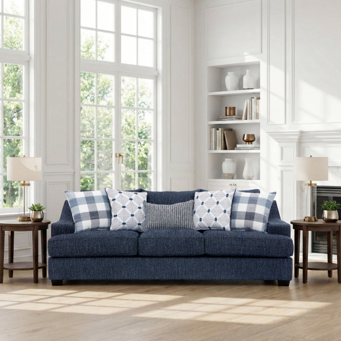 Maritime Blue Sofa
