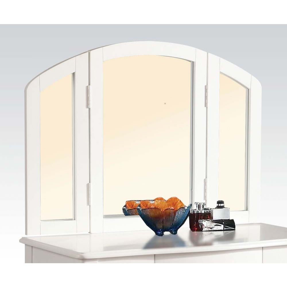 Maren White Vanity Mirror