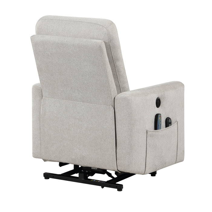 Koa Silver Power Lift Chair With Massage Heat And Charging Port