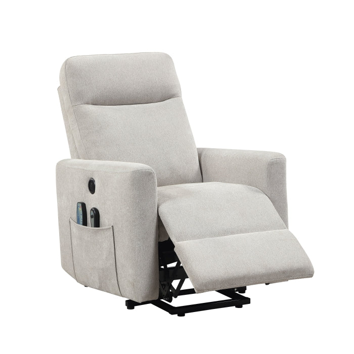 Koa Silver Power Lift Chair With Massage Heat And Charging Port