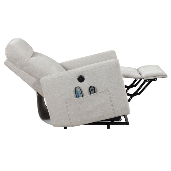 Koa Silver Power Lift Chair With Massage Heat And Charging Port