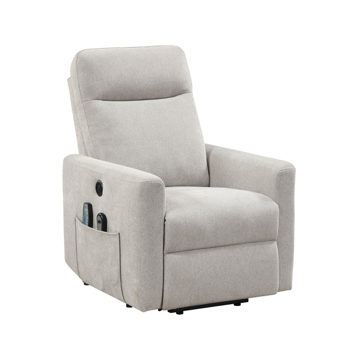 Koa Silver Power Lift Chair With Massage Heat And Charging Port