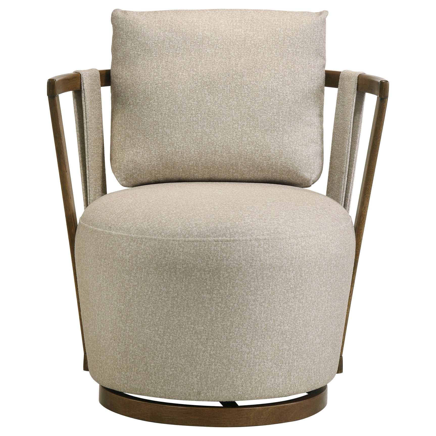 Harlowe Greige / Brown Accent Chair