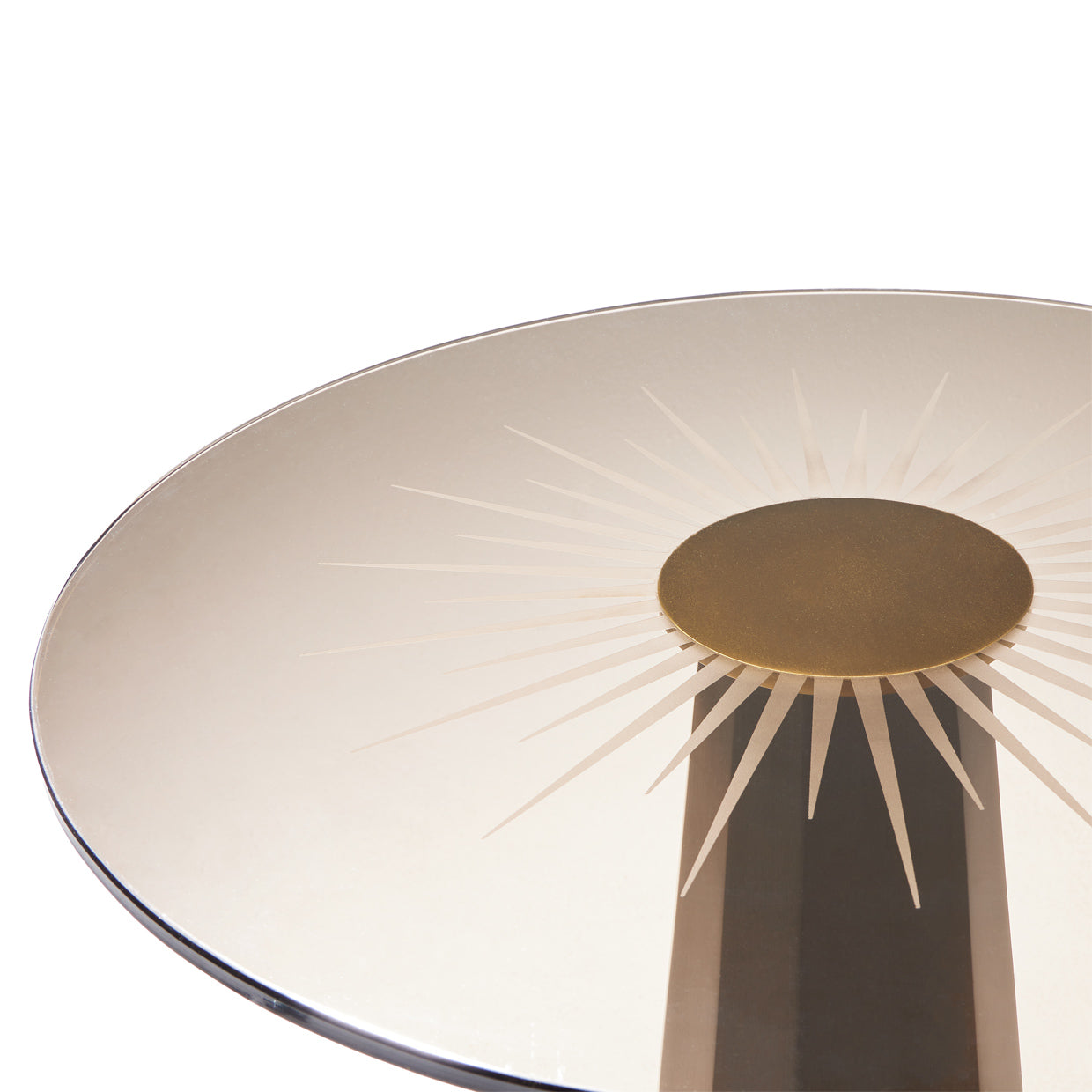 St. Charles Dove Gray Chairside Table