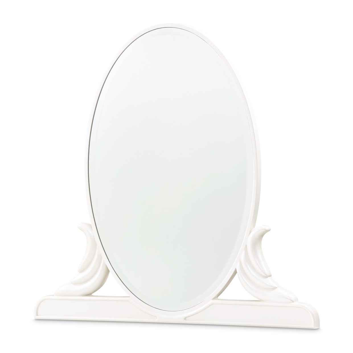 La Marisia Creamy Pearl Vanity Set with Mirror & Chair