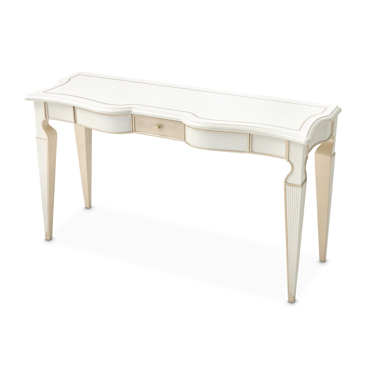 La Marisia Creamy Pearl Console Table