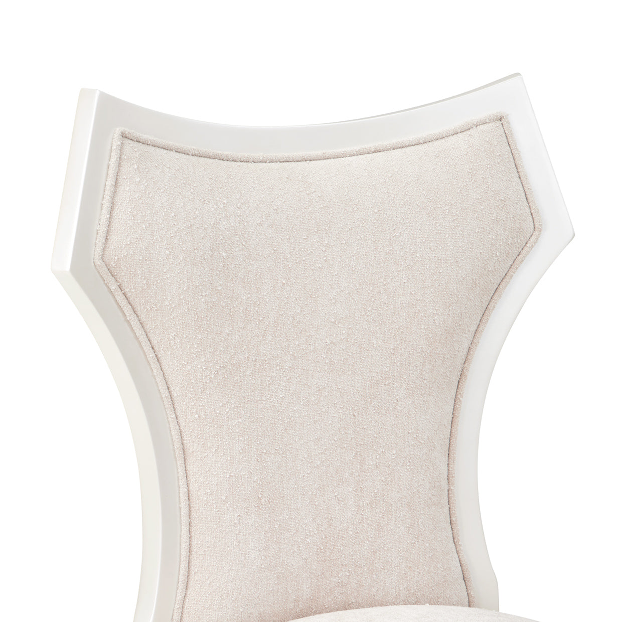 La Marisia Creamy Pearl Vanity Set with Mirror & Chair