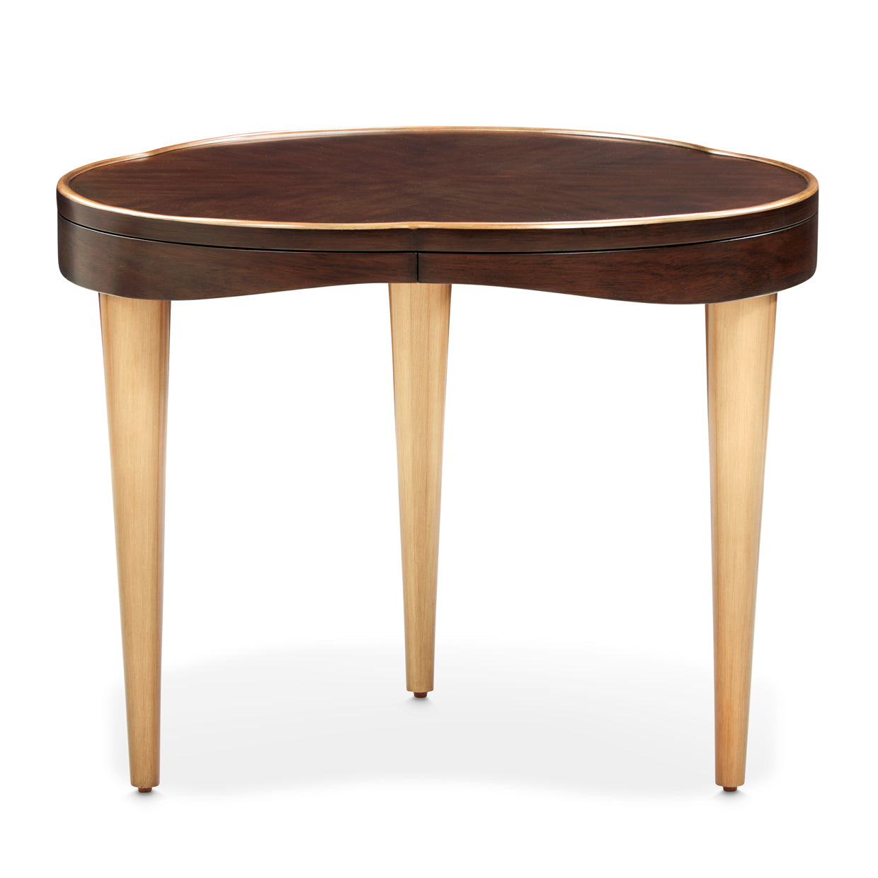 Camellia Field Warm Pecan End Table