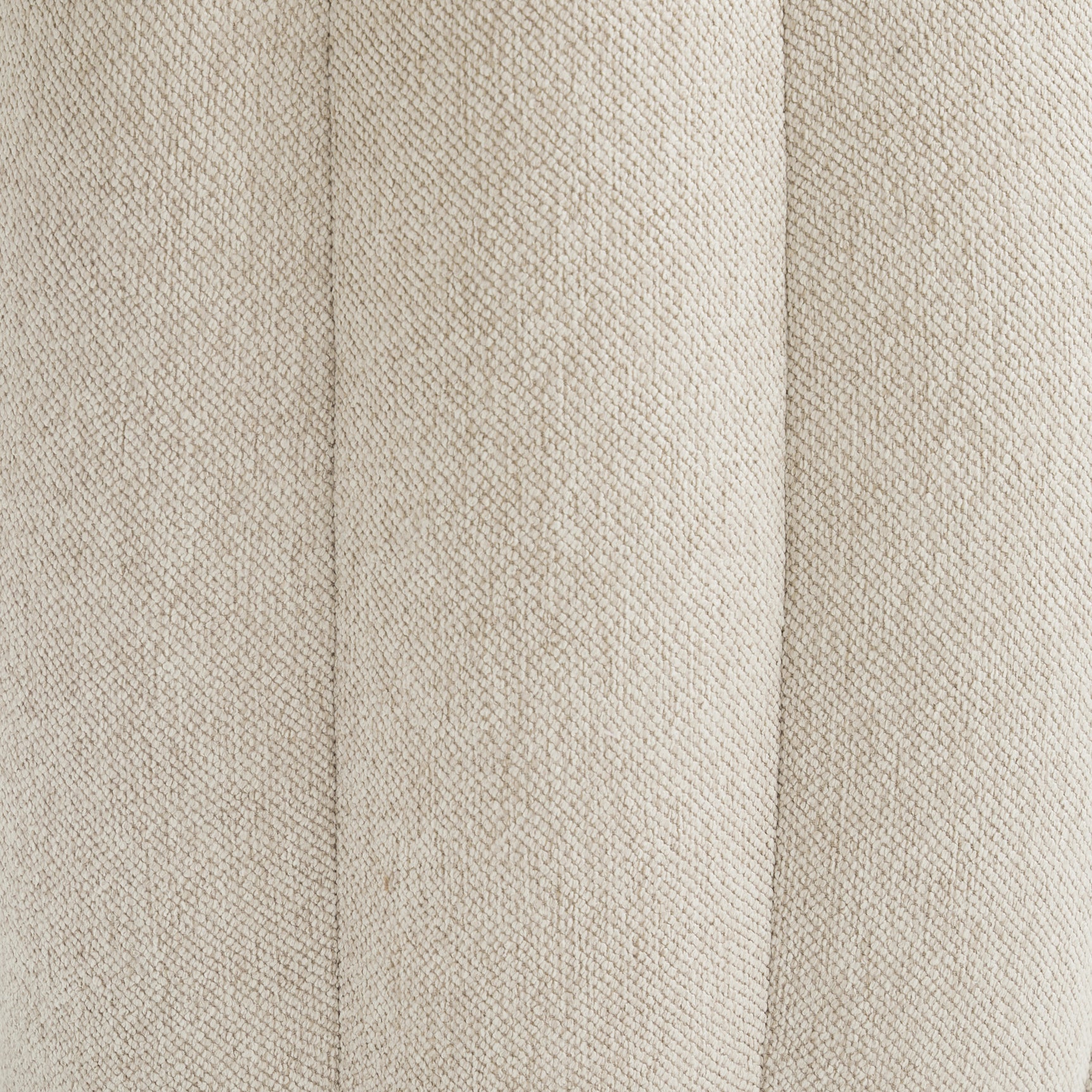 Camellia Field Warm Pecan/Linen Round Bench