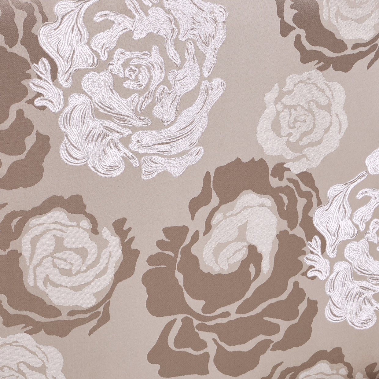 Camellia Field Warm Pecan/Porcini Asymmetrical Velvet Sofa