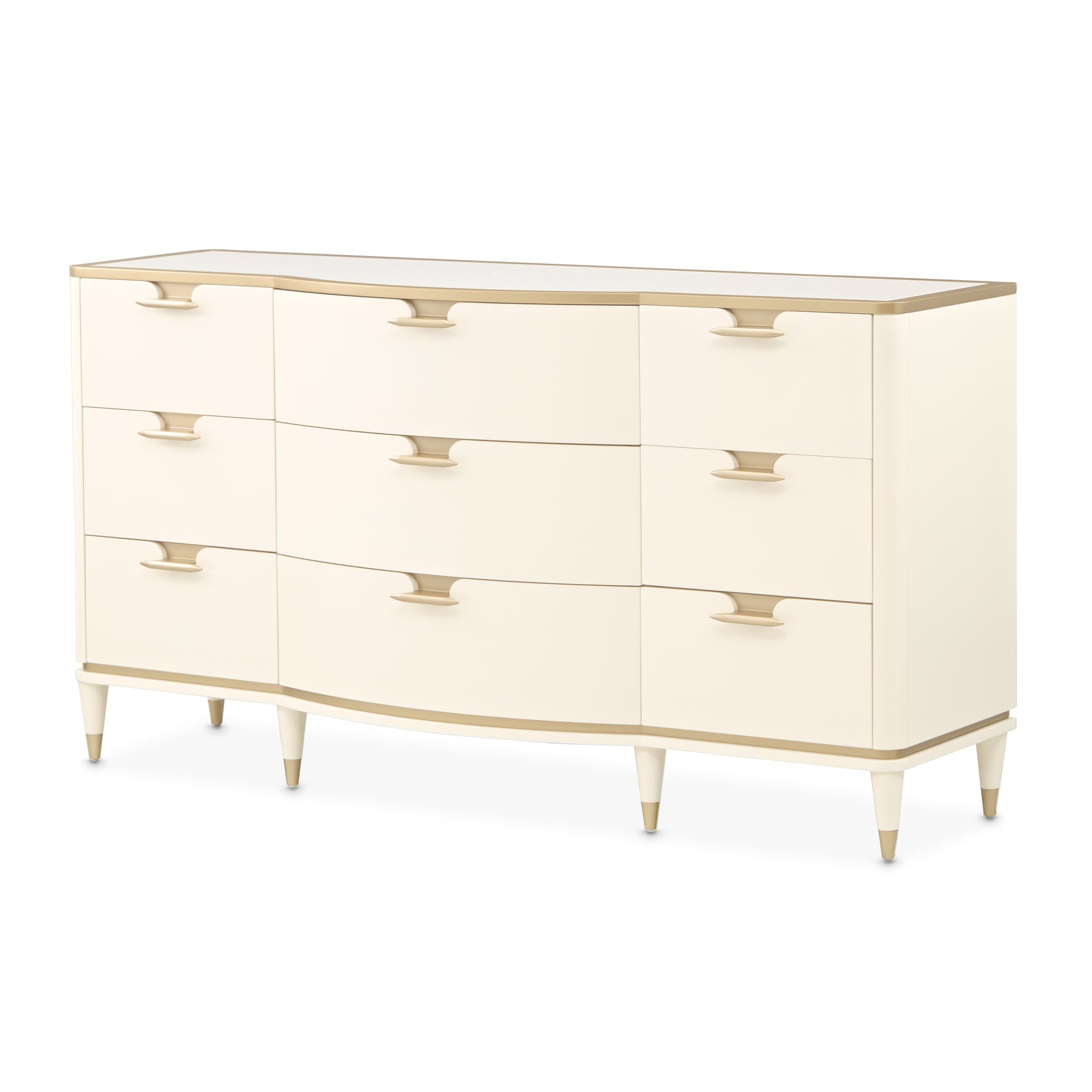 La Terrazza Creamy Pearl Dresser