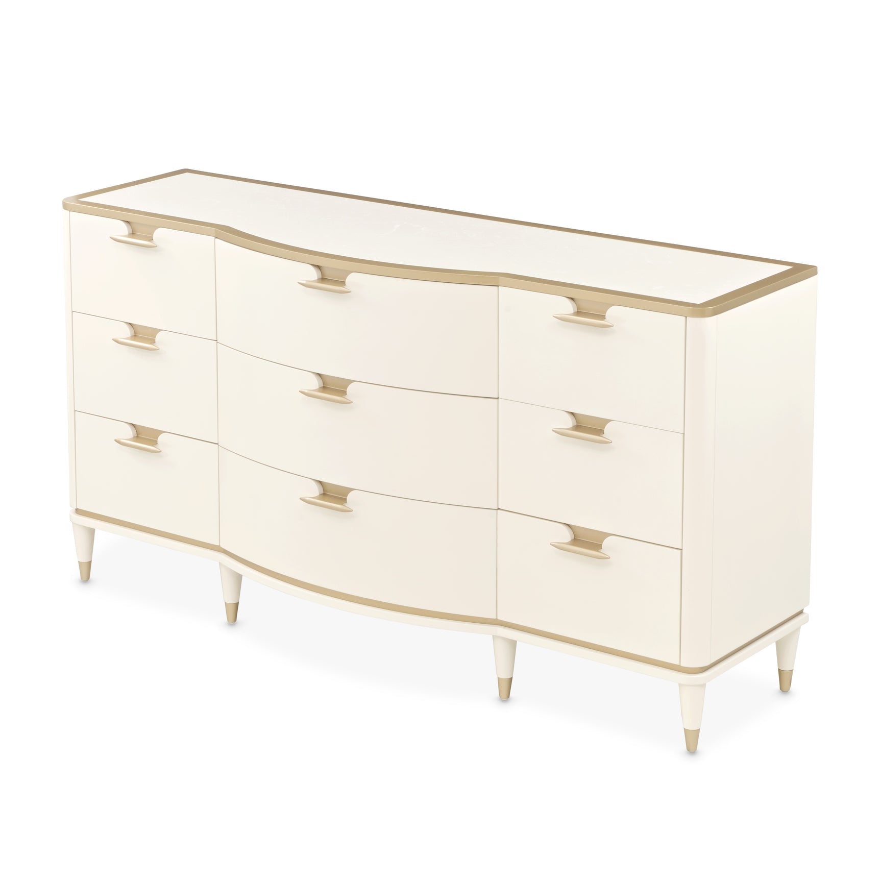 La Terrazza Creamy Pearl Dresser