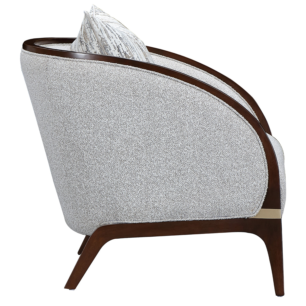 Houston Walnut/Pebble Matching Chair