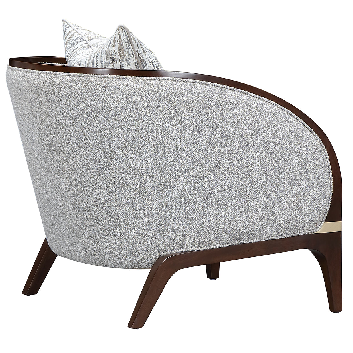 Houston Walnut/Pebble Matching Chair