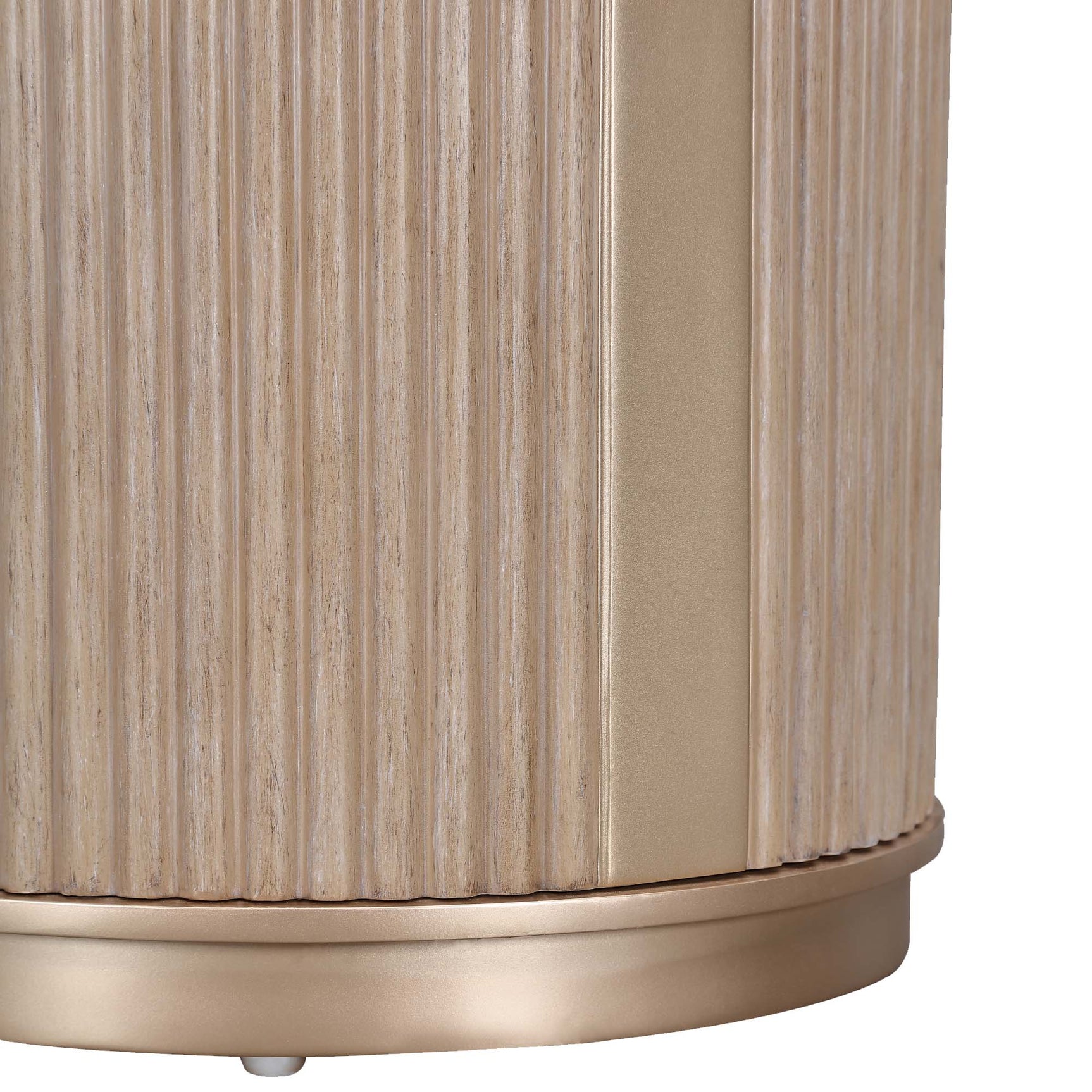 West Kensington Sea Salt Caramel Chairside Table