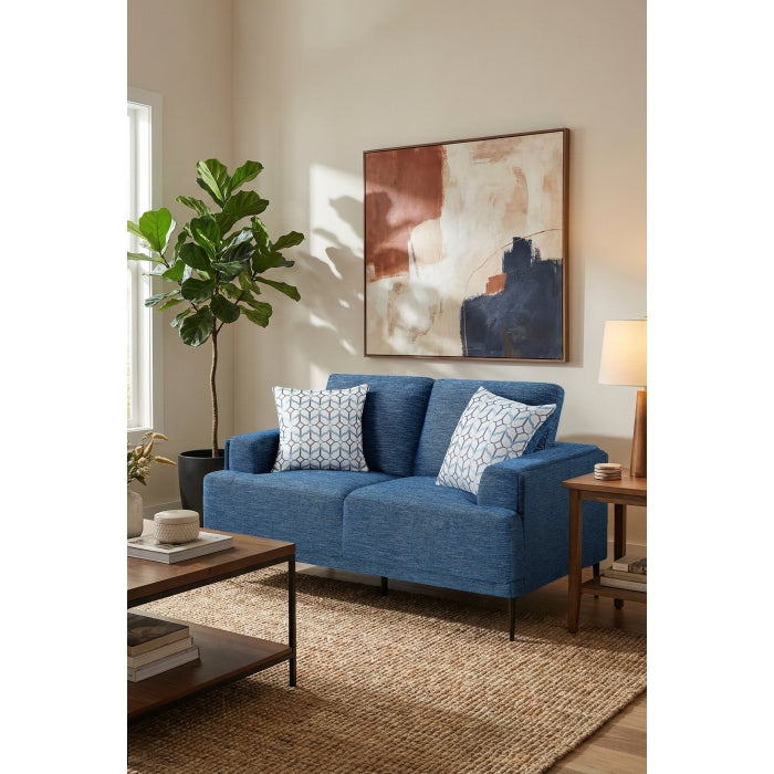 Stride Blue Loveseat