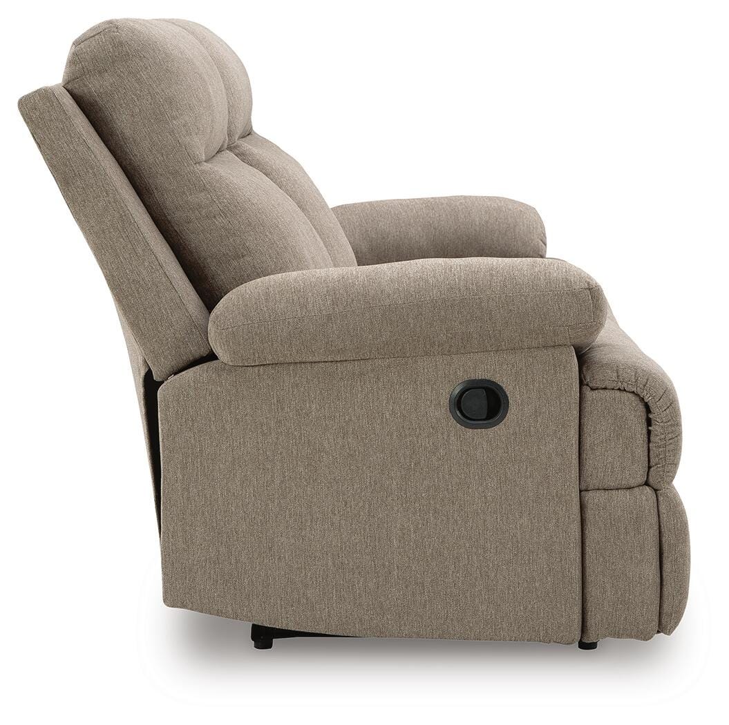 Tarrant Mocha Reclining Sofa with Drop Down Table (Online Special Price)