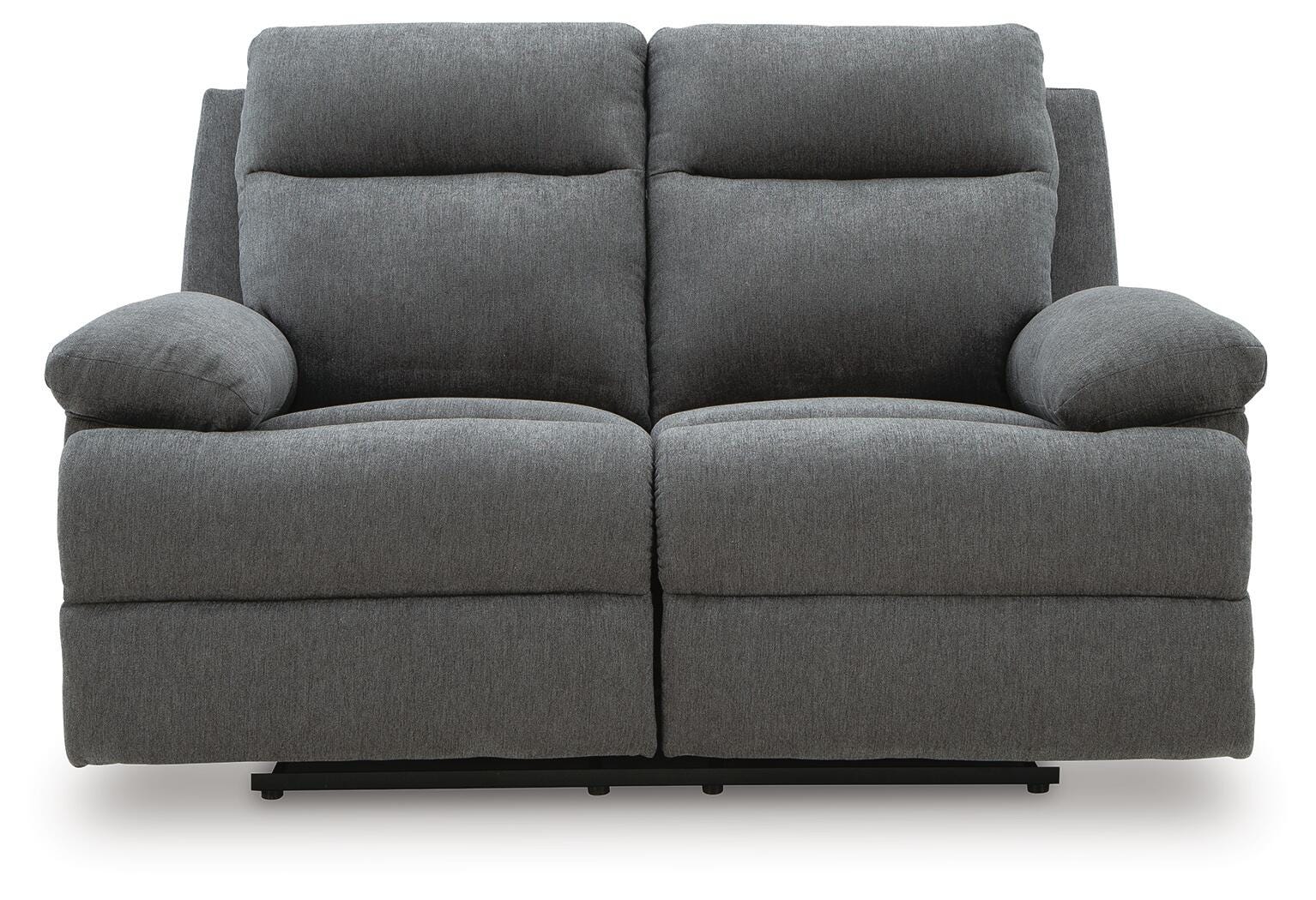 Tarrant Charcoal Reclining Loveseat