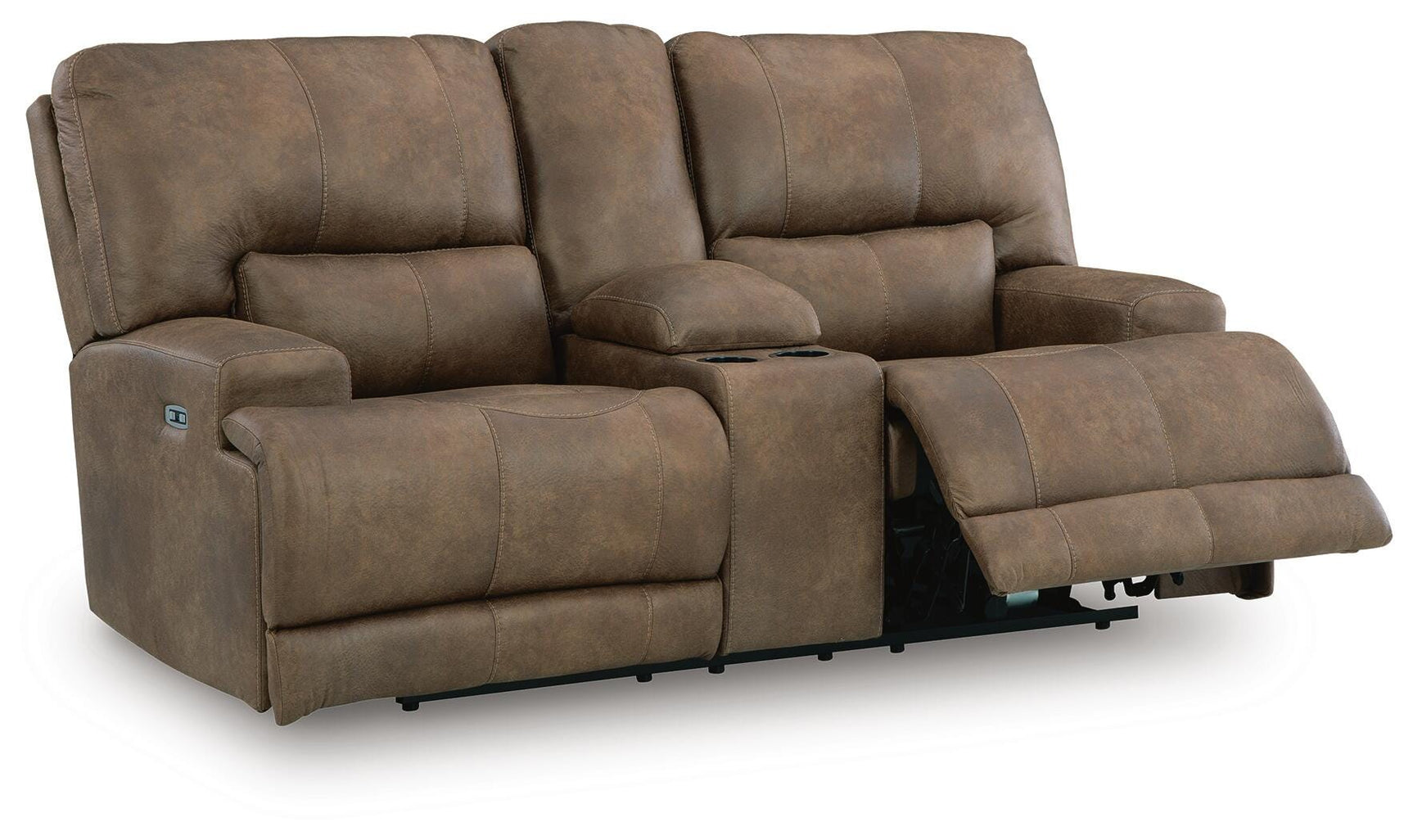 Beckley Place Earth Power Reclining Sofa and Loveseat (Online Special Price)