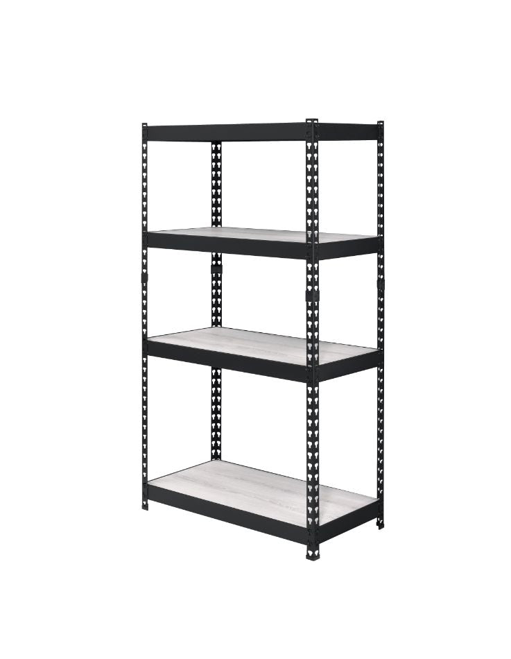 Decmus Natural/Black Bookshelf (60" H)