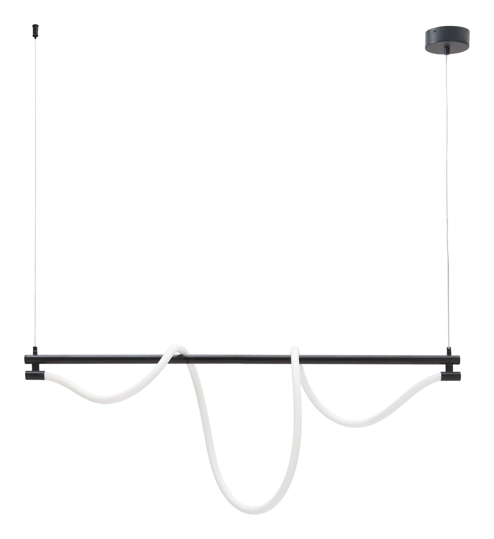 Adder Black Ceiling Lamp