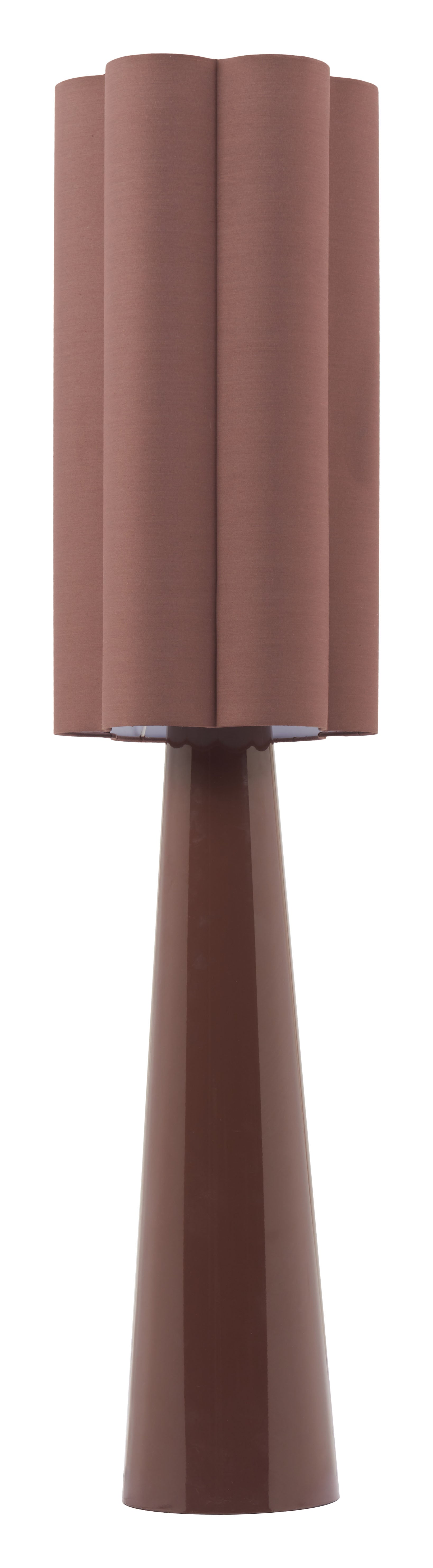 Violet Brown Floor Lamp