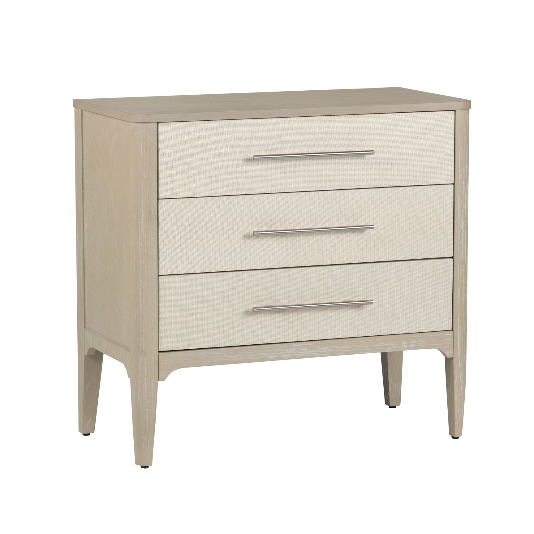Sterling Tan/Cream Three-Drawer Chest