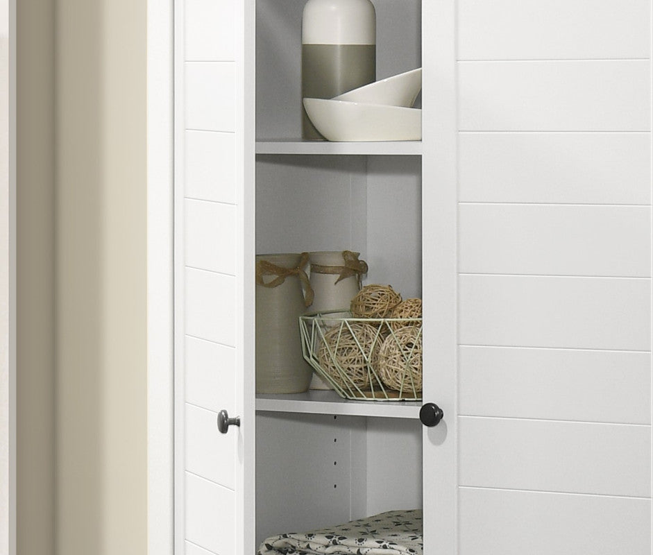 Claire White 35"W Storage Cabinet