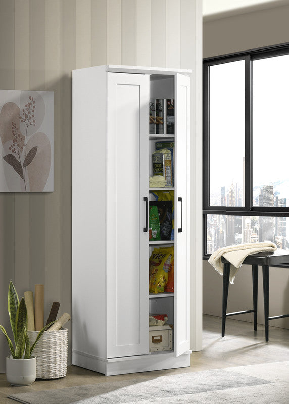 Evelyn White 23"W Storage Cabinet