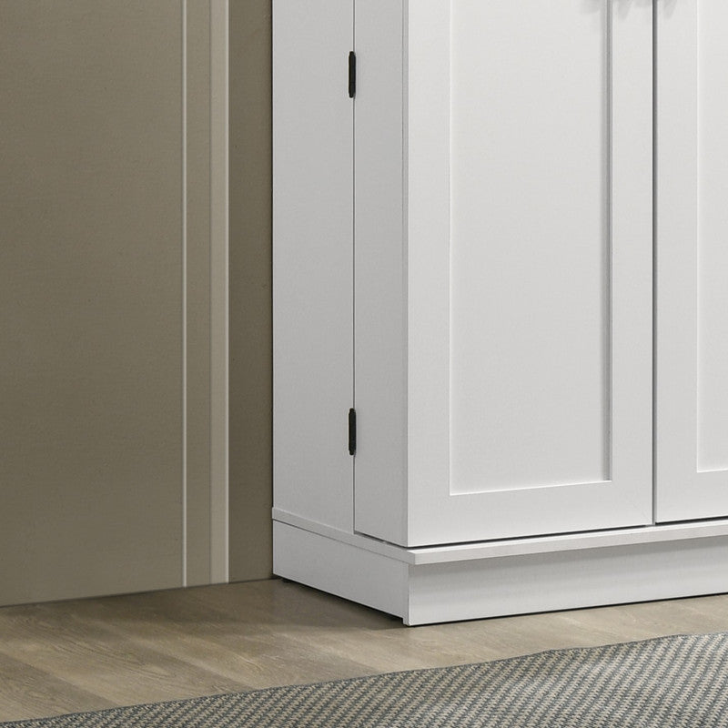 Lincoln White 35"W Storage Cabinet