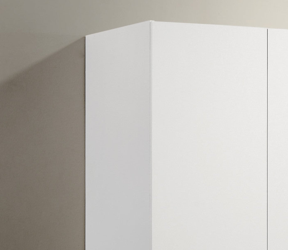 Declan White 46"W Wardrobe Armoire