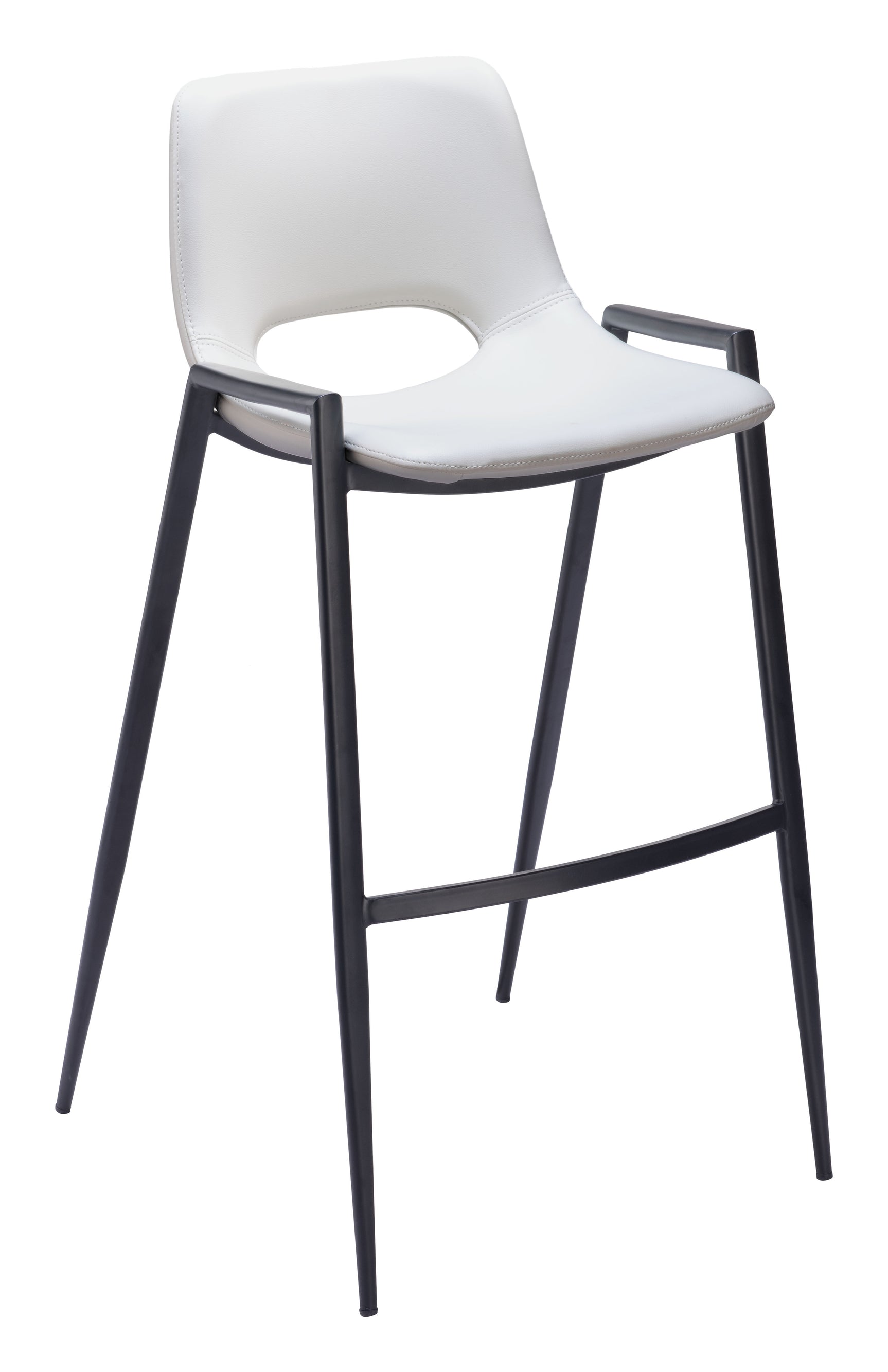 Desi White Barstool (Set of 2)