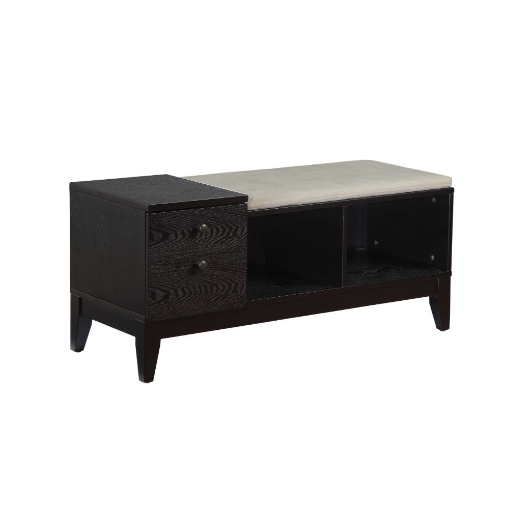 Boyet Cream/Black Bench