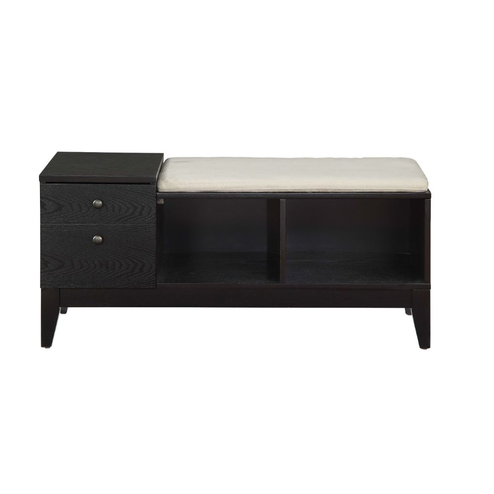 Boyet Cream/Black Bench