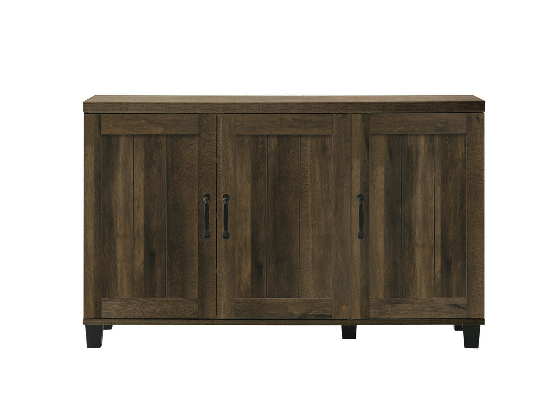 Corby Dark Dusty Oak 45"W Shoe Cabinet