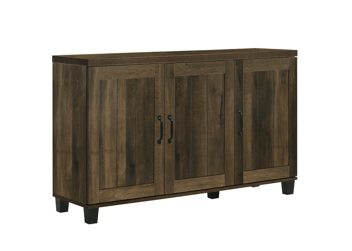 Corby Dark Dusty Oak 45"W Shoe Cabinet