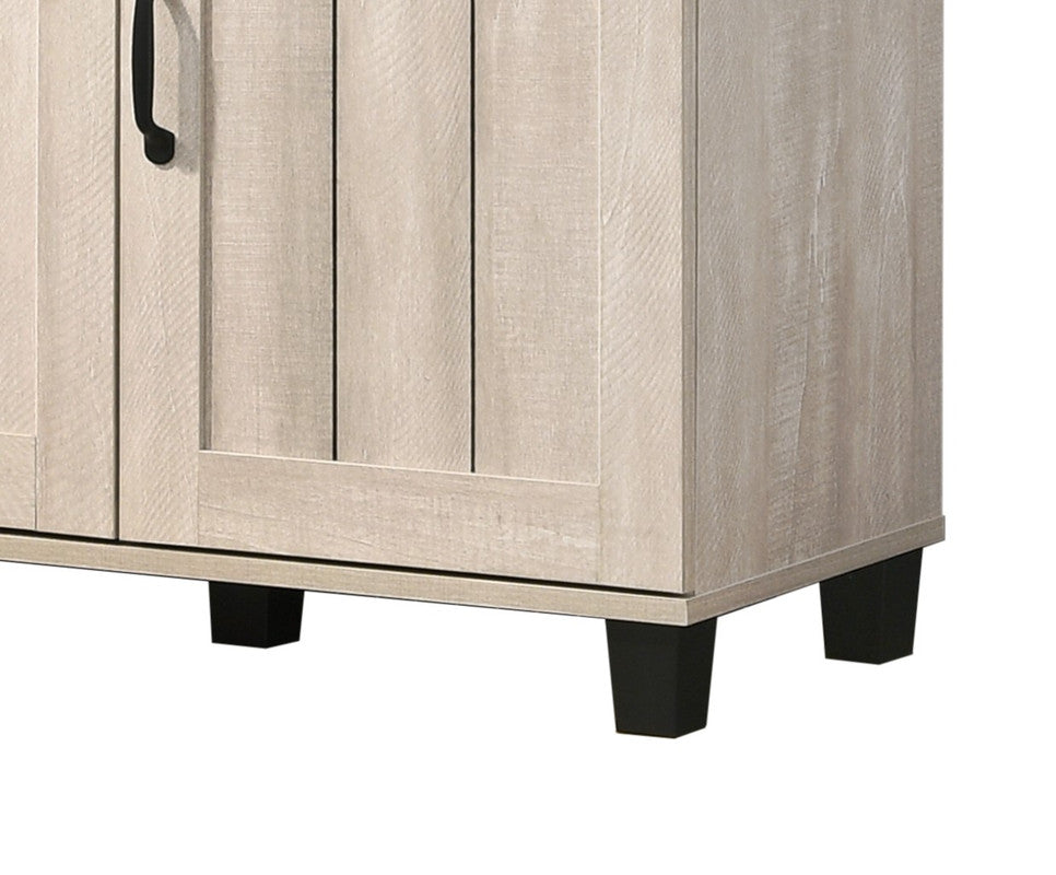 Corby Dusty Gray Oak 45"W Shoe Cabinet