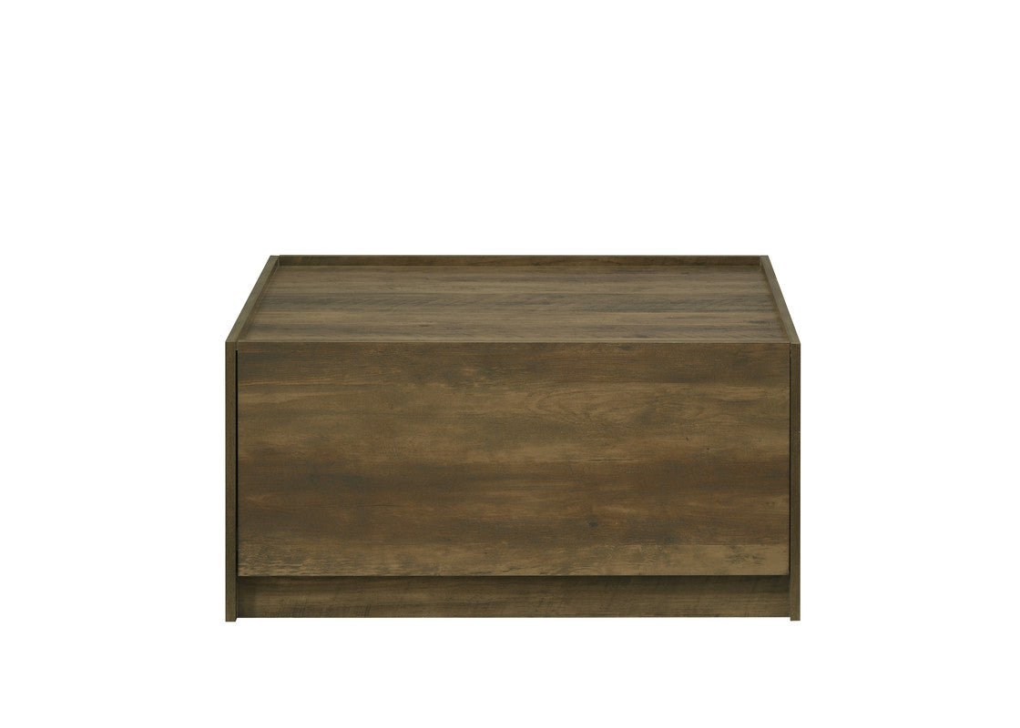 Travon Oak 31.5"W Square Coffee Table
