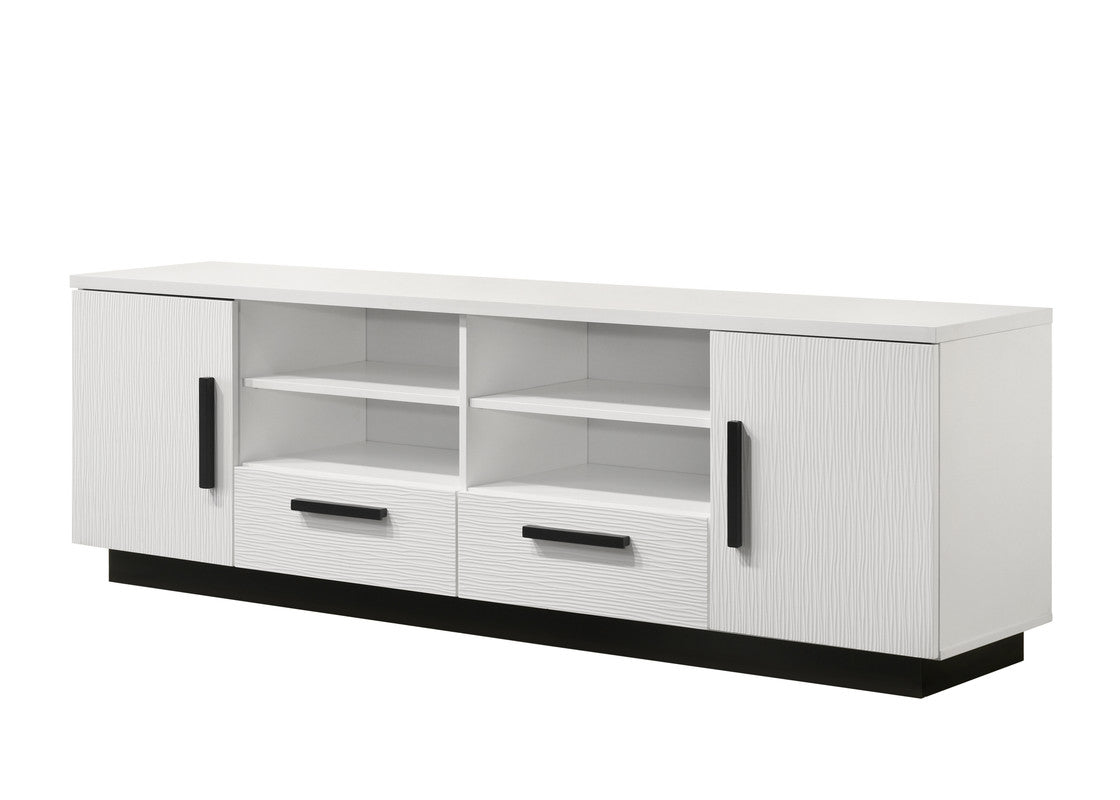 Matilda White 70.5"W TV Stand