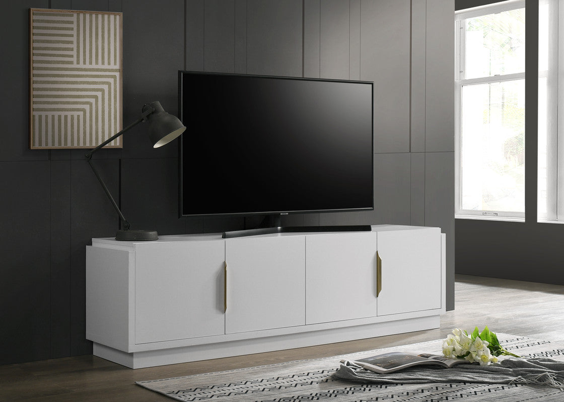 Palmer White 70"W TV Stand