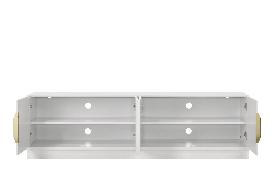 Palmer White 70"W TV Stand