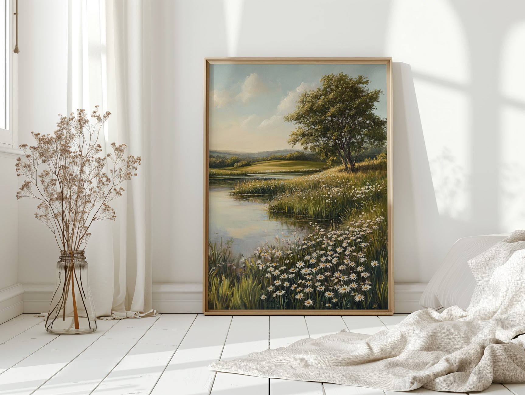 Where Wildflowers Greet the Water