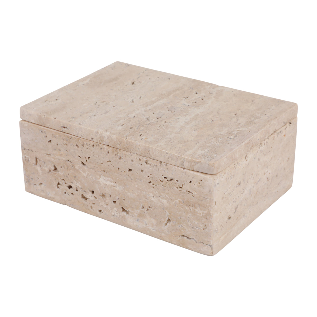 Tuckergrove Tan Travertine Box