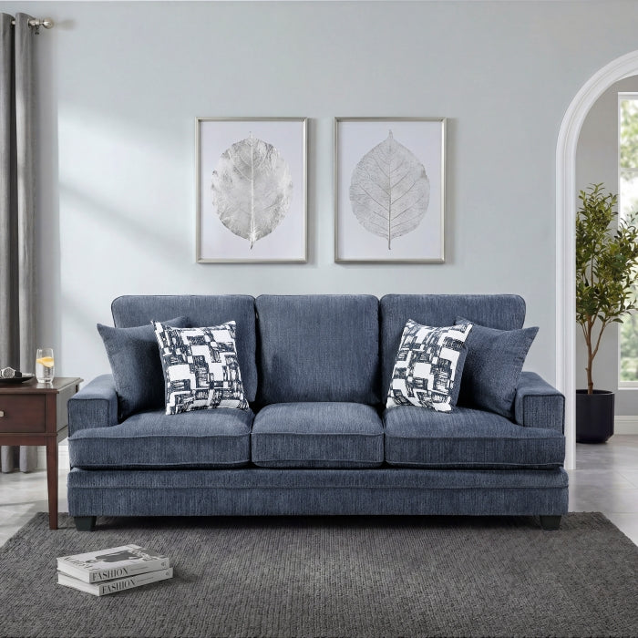 Sarah Blue Sofa