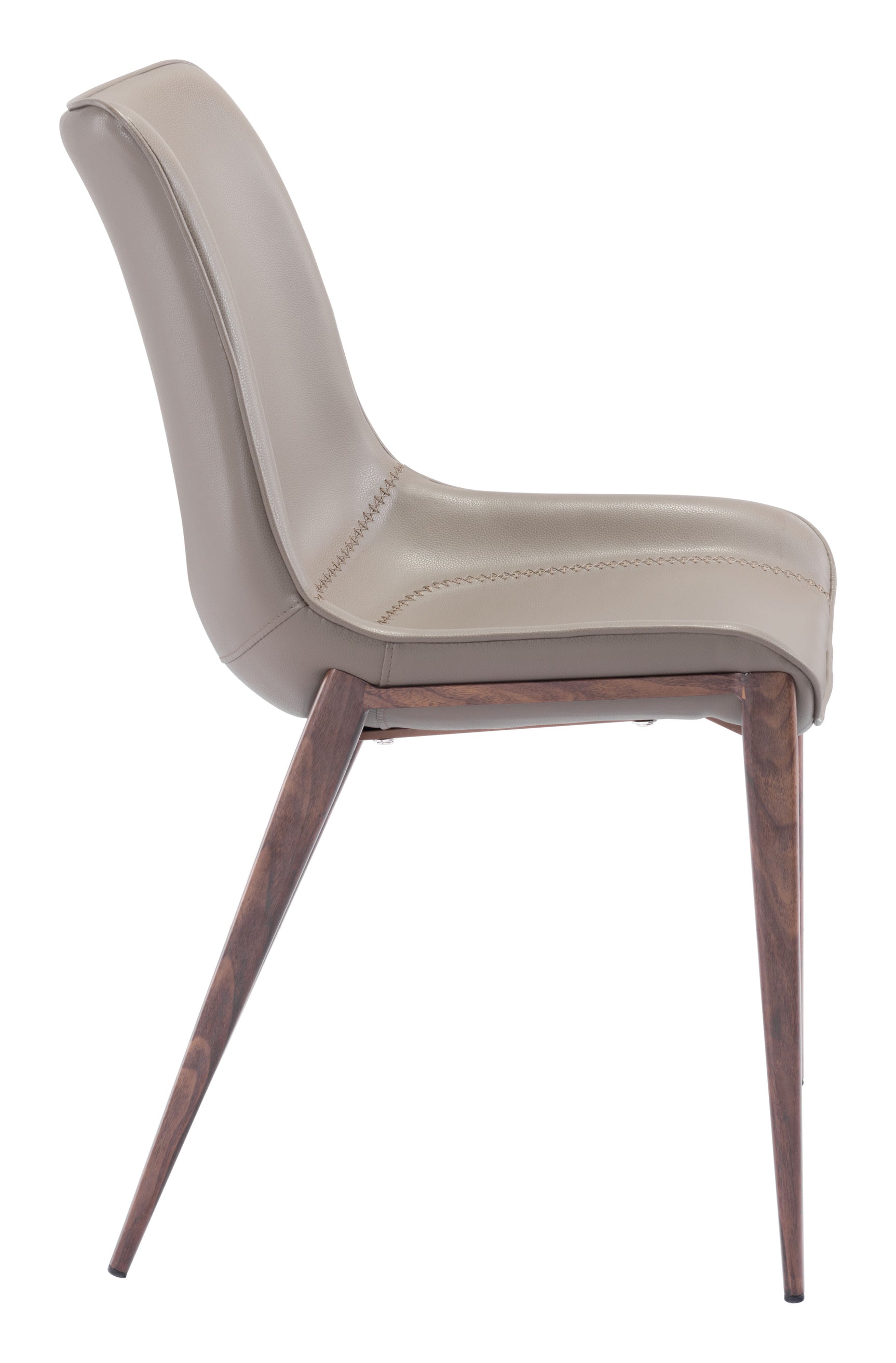 Magnus Brown & Walnut Dining Chair (Set of 2)
