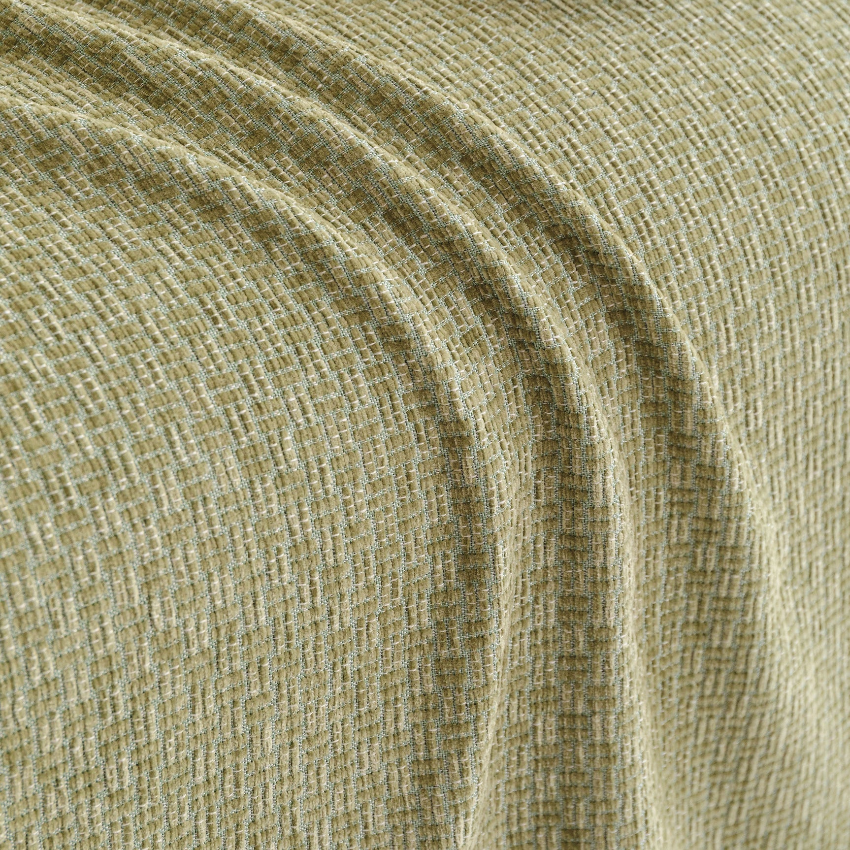 Textured Woven Modern Sofa Cover, Natural Blend Decorative Couch Throw Blanket