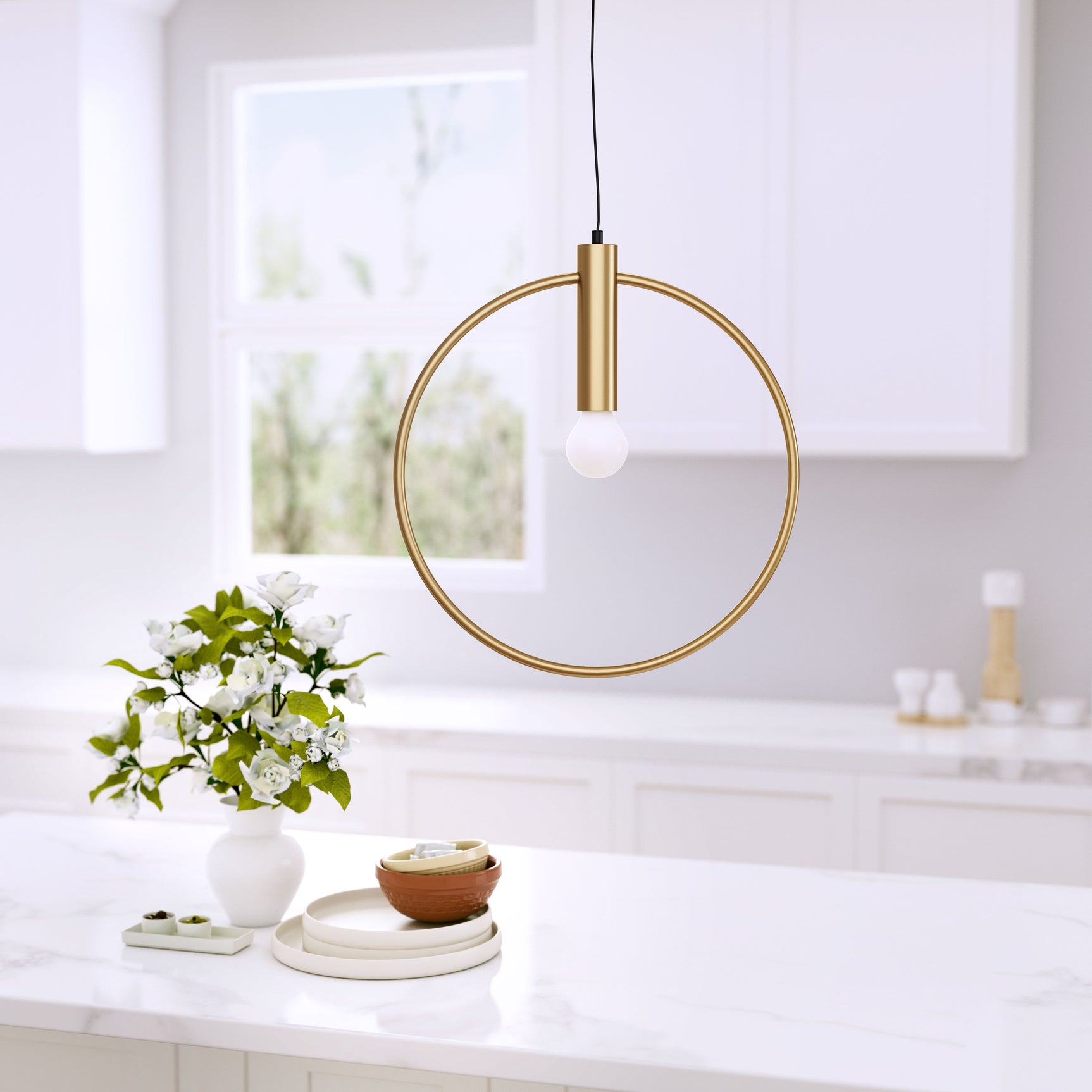Irenza Brass Ceiling Lamp